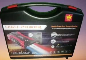 3-in-1 Car Jump Starter Battery Pack With Tyre Inflator Pump 4 Usb