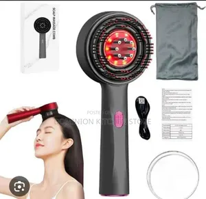 Electric Scalp Massage Comb - Usb Rechargeable For Head Relaxation