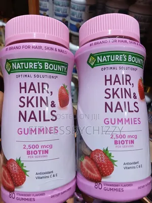 Natures Bounty Hair Skin and Nails X 80 Gummies