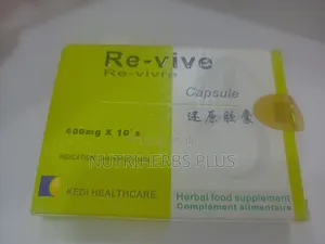 Kedi Re‐Vive Capsules:Support Men’S Strength, Stamina Overall Vitality