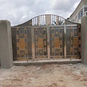 Black Stainless Steel Gate