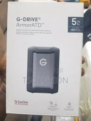 5tb Sandisk G- Drive Portable