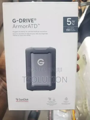 5tb Sandisk G- Drive Portable