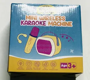 Portable Wireless Bluetooth Karaoke Speaker With 2 Microphones