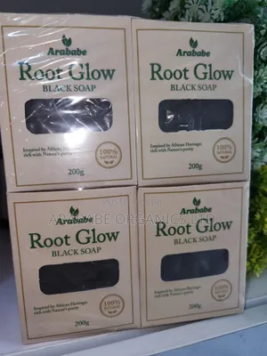 Arababe Root Glow Black Soap Bar Pack of 4