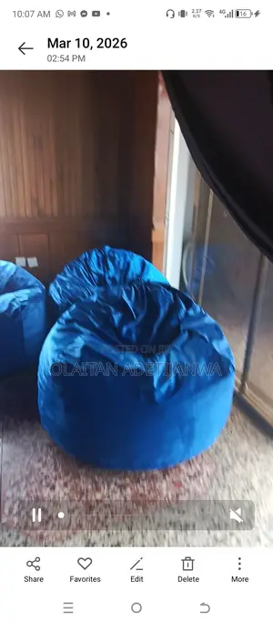 Comfy Adjustable Beanbag Lounger Sofa With Removable Cover