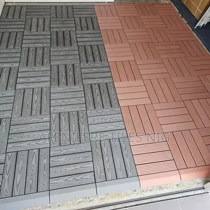 WPC Pool Deck Square Design
