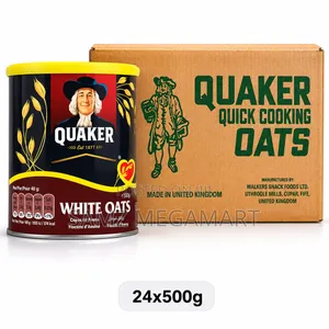 Quaker White Oats 24x500g