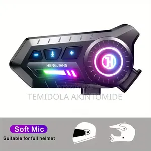 2 Pieces Helmet Intercom for Motorcycle Bluetooth Music Call
