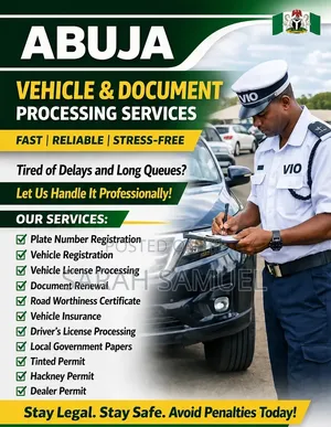 Vehicle Papers, And Driver's License Made Easy! No Stress, No Queues