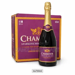 Chamdor Sparkling Red Grape Drink 6x750ml