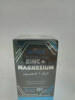 Zinc Magnesium Capsules:Support Central Nervous System Overall Wellnes
