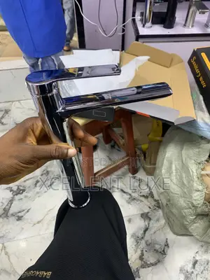 Chrome Long Basin Mixer Tap