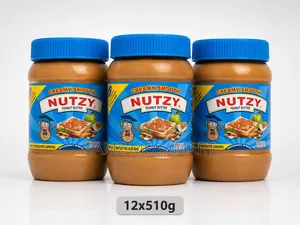 Nutzy Peanut Butter Creamy Smooth 12x510g