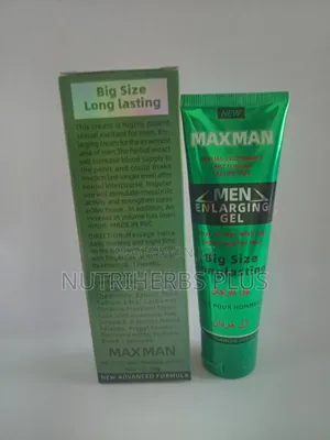 Maxman Enlarging Gel Red:Men Penis Enlarging Gel