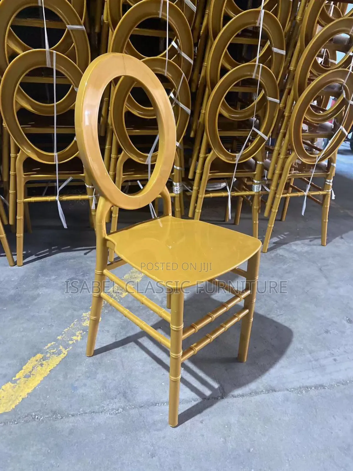 Imported O Back Event Chairs