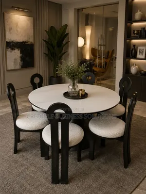 Executive Dining Table Set and 6 Chairs