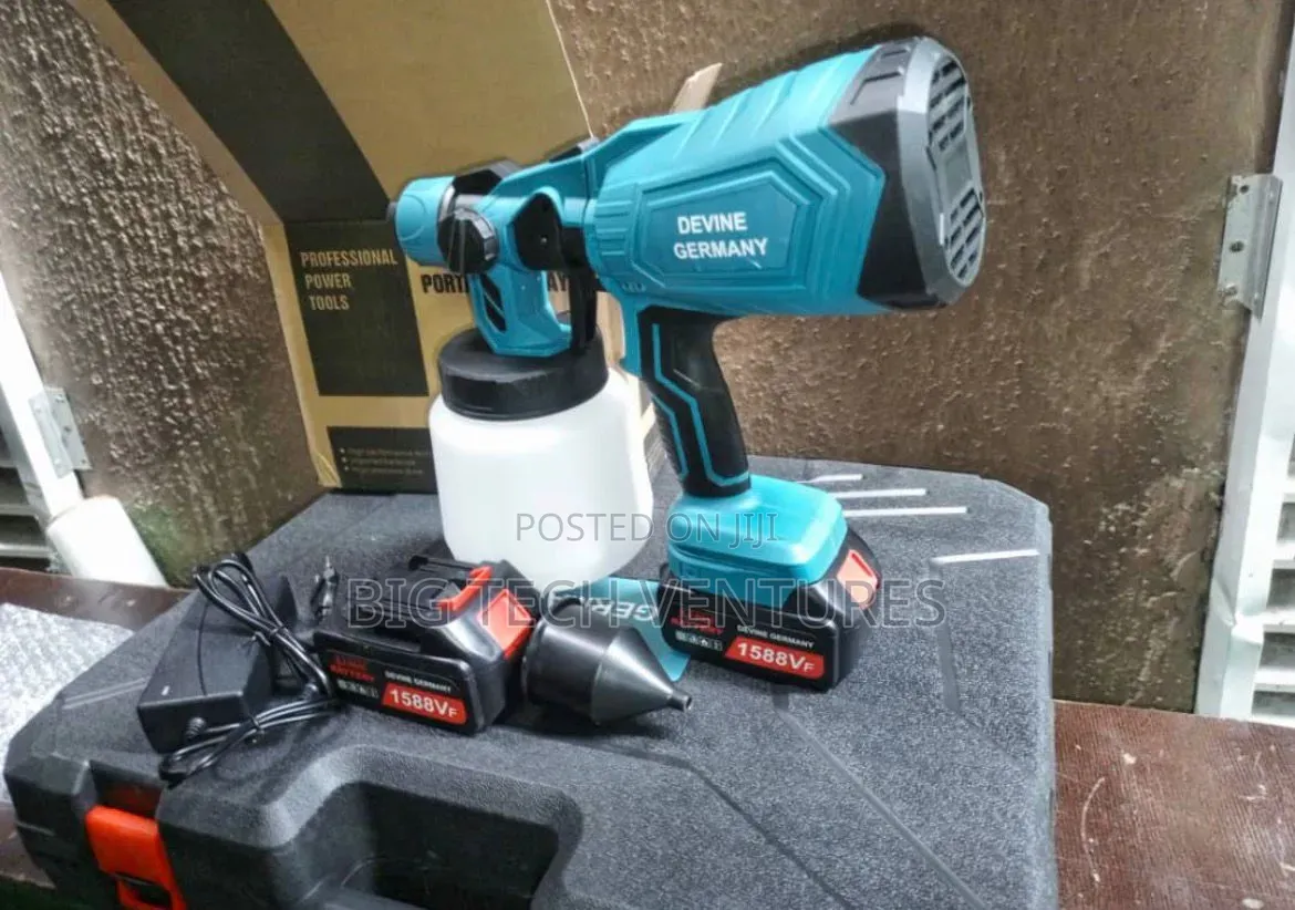 Devine Germany Cordless Electric Paint Sprayer Set.