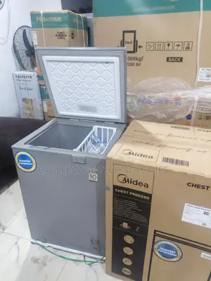 Midea Power Saver Chest Freezer 143l Grey Edition