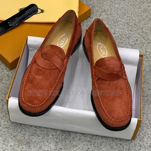 *Tod's* *Soft Leather Suede Shoe Available in Store*