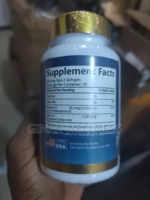 Biyode Calcium Softgels With Vitamin D3 (100 Softgels)