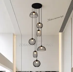 Modern Stair Chandelier Pendant Lighting Ceiling Lamp Hanging Ligh