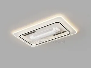 Modern Led Silence Bladeless Ceiling Fan With Remote