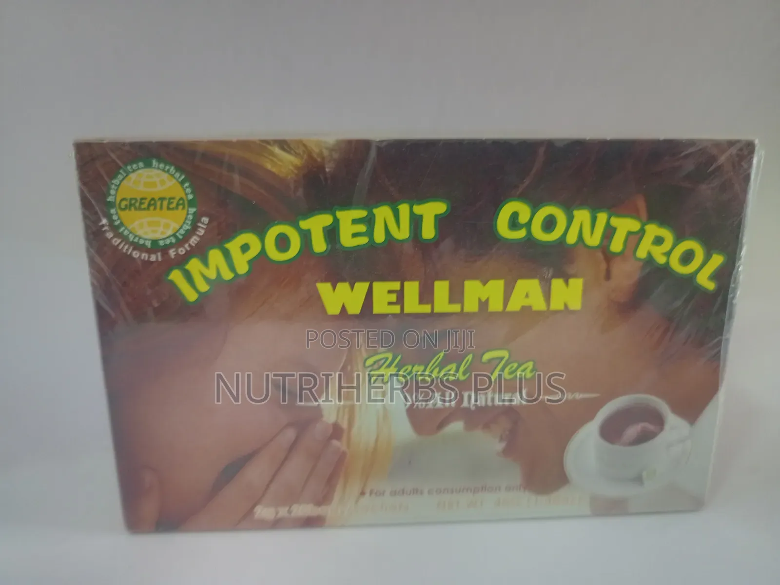 Impotent Control Wellman Herbal Tea: For Erectile Dysfunction