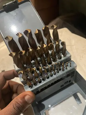 Original Set Of Inch Drill Bit, 1/16”-1/2”