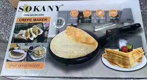 Electric Sokany Crepe Maker, Shawarma and Samosa Wrap