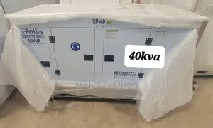 Brand New 40kva Perkins Soundproof Diesel Generator (England)