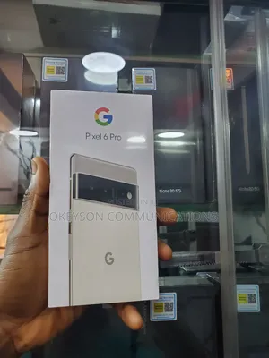 New Google Pixel 6 Pro 256 GB Black