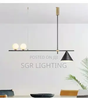 Nordic Long Strip Magic Bean Pendant Light Luxury Chandelier