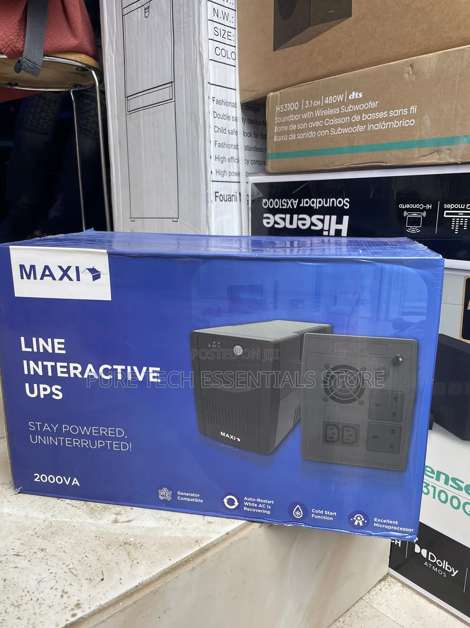 New Maxi 2kva Ups Backup Battery