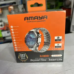 Amaya Silver Chain Smart Watch