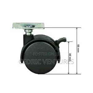 Caster Wheels Roller With Brakes - 4pcs