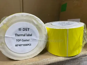 Yellow 60*40mm by 1000labels