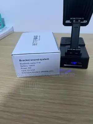 3 in 1 Phone Stand Speaker Digital Clock With Wireless Stereo Stand
