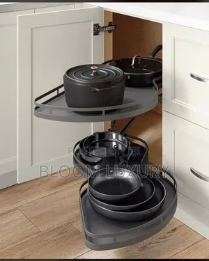 Cabinet Inbuilt Magic Corner (Pot Storage)