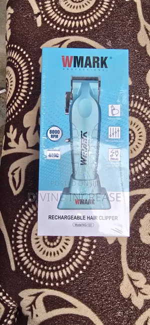 Rechargeable Clipper Wmark 127