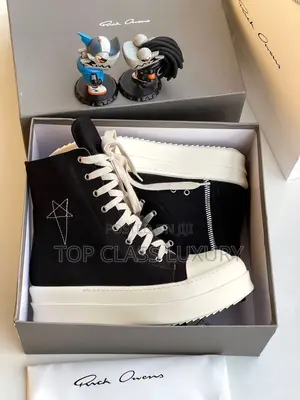 Original Rick Owens Abstract Boot Men Women