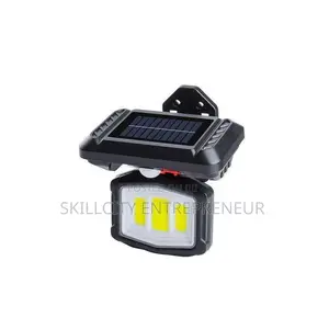 3 Bulbs Solar Rechargeable Outdoor Light