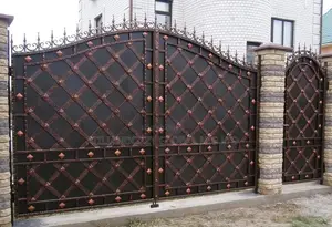 Multi Wrought Iron Gate Design