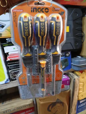 24pcs Set of Ingco Screwdriver – Complete Professional Tool Set