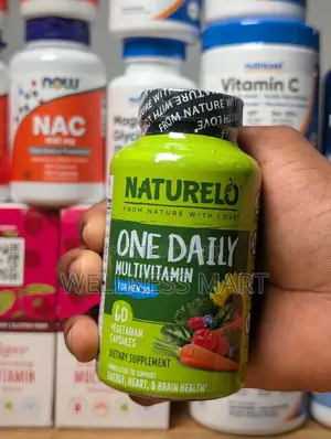 Naturelo Men's Multivitamin | Whole Food | 23 Nutrients | U.S.A| Lagos