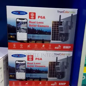 Poly Vision P6a Dual Lens Solar Camera – 8mp 4g Lte