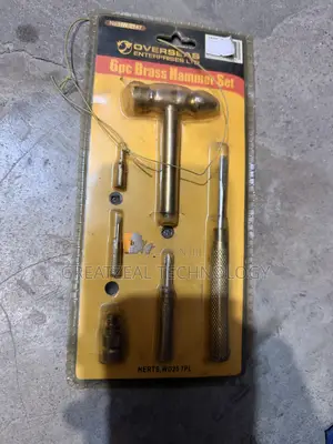 6pcs Brass Hammer Set