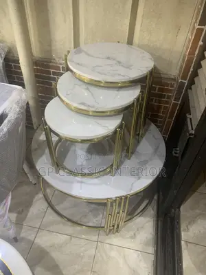 Centre Table and 3 Stools