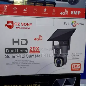 Gz Sony Hd Dual Lens Solar PTZ Camera – 8mp Ultra Hd