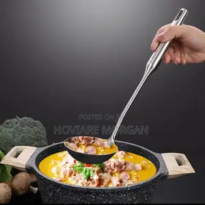 Quality 304 Stainless Steel Gold/Silver Single Cooking Spoon